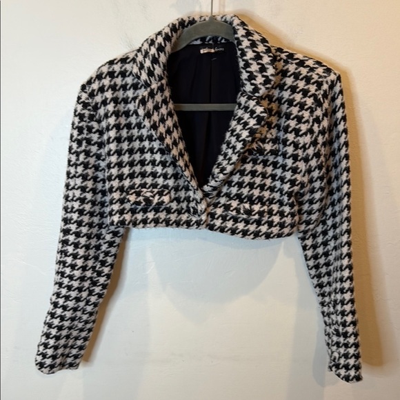 FOR LOVE AND LEMONS BONNIE CROPPED BLAZER XS - Picture 4 of 9